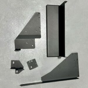 17-22 Ford Super Duty Bed Step Attachment Brackets Drivers Side Behind Rear Tire (RS-BRKT-FSD4RD)