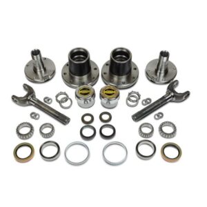Dynatrac Free-Spin Kit, 1999-04 Ford F250/F350, w/Warn Hubs, Coarse Studs (FO60-3X1104-A)