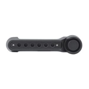 07-18 Jeep JK 2-Door Black Door Handles Inserts 3-Pieces (D-JP-190015-BK-3)