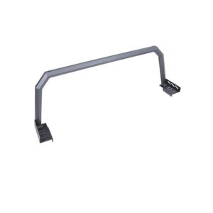 Cab Rack Textured Black Aluminum Non-Mesh Incl. Mounting Brackets (DZ95095TB)