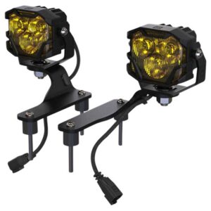 Ditch Light Brackets: Wrangler JL/JT (18+) (BAF036)