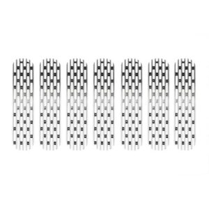 07-18 Jeep JK Grill Inserts 7-Pieces Brushed (D-JP-190008-BRUSH)