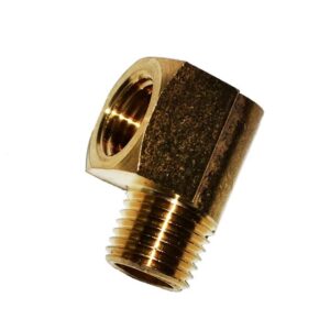 Brass Elbow Adapter - 1/4" M Npt To 1/4" F Npt (51414NPTL)