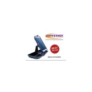 11-17 Upper Dash Panel W/ Large I Phone and I Phone Plus Mini Pad Mount Black (KJ71057BK)