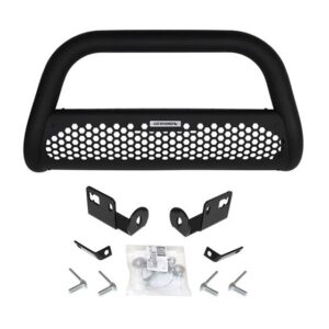 RC2 Bull Bar with Mounting Brackets Kit; Defensa RC2 Negro Texturizado (55252T)