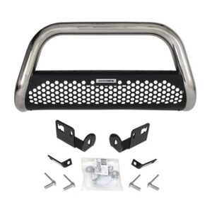 RC2 Bull Bar with Mounting Brackets Kit; Defensa RC2 Inoxidable (55214PS)
