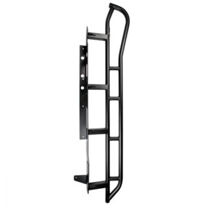 Tacoma Rock Sliders Black Powdercoat without Fill Plates 05-18 Toyota Tacoma Access Cab Long Bed/Double Cab Short Bed (AP-306942)